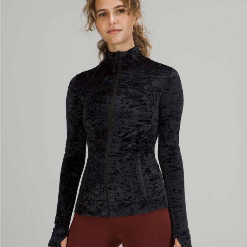 ✨🍋NWOT Lululemon Define Jacket *Velour Black size 8